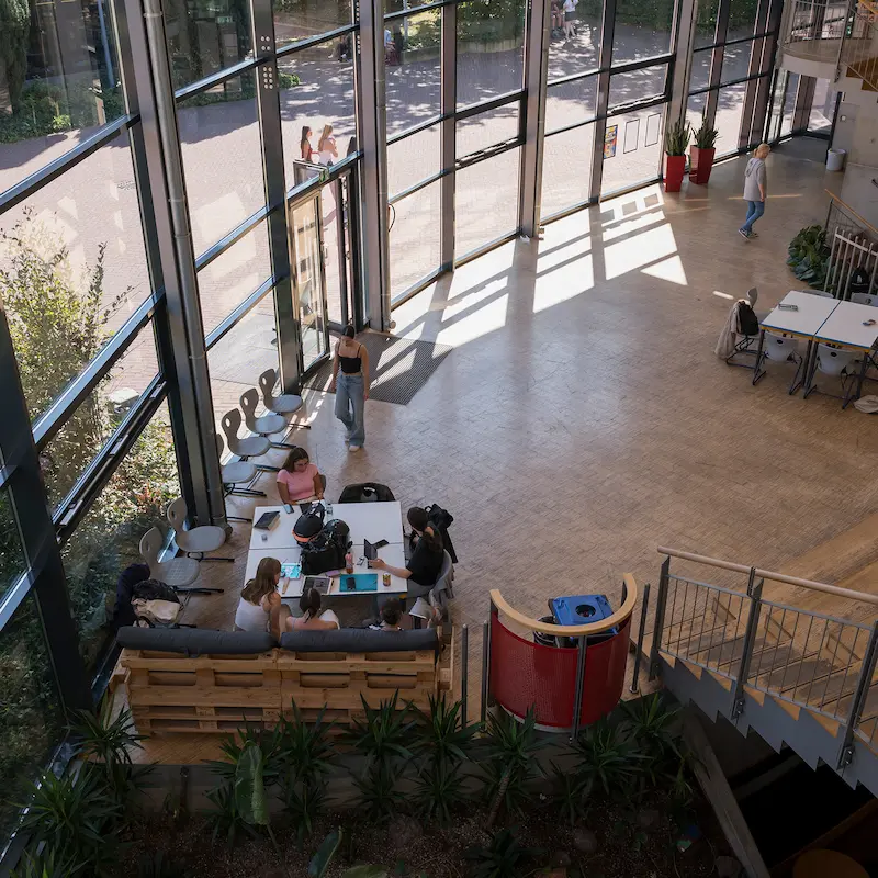 Foyer des Gymnasiums Hückelhoven