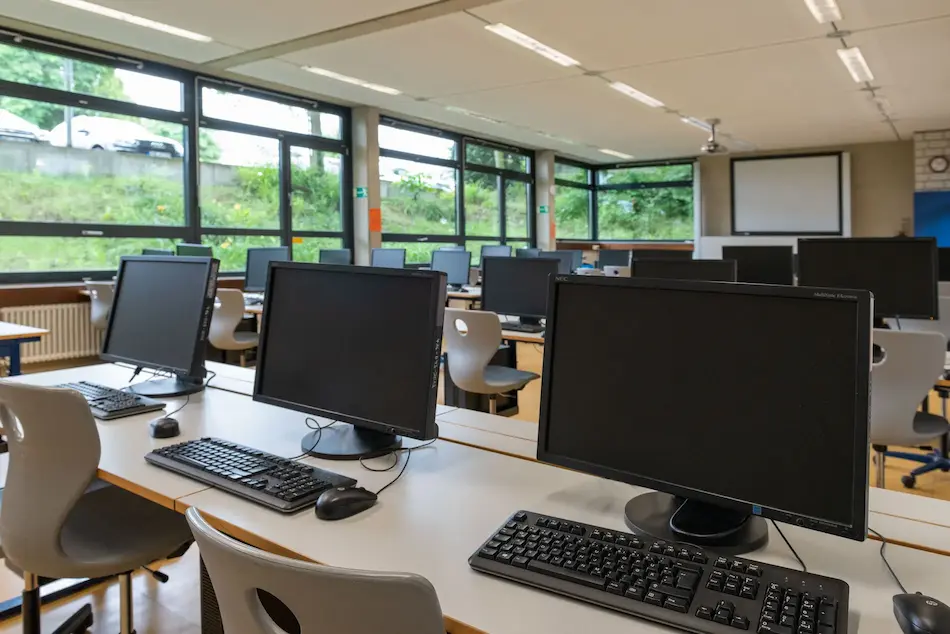 Räume des Gymnasiums Hückelhoven